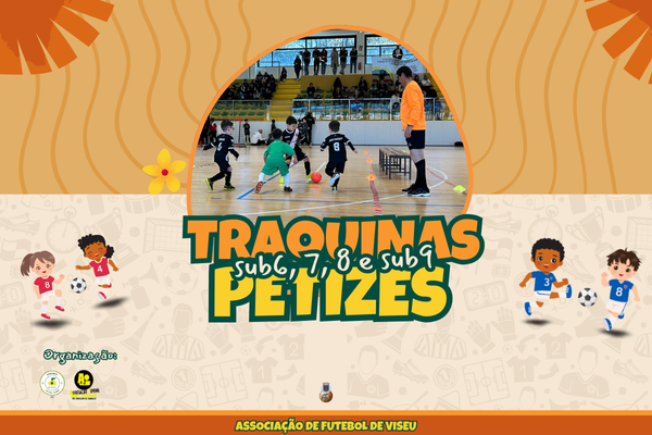 Encontro de Traquinas e Petizes de Futsal em Armamar e Tabuaço
